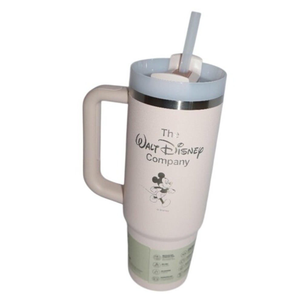 D23 2025 Walt Disney Company Store Mickey Mouse Pink 30 OZ Stanley Tumbler NEW